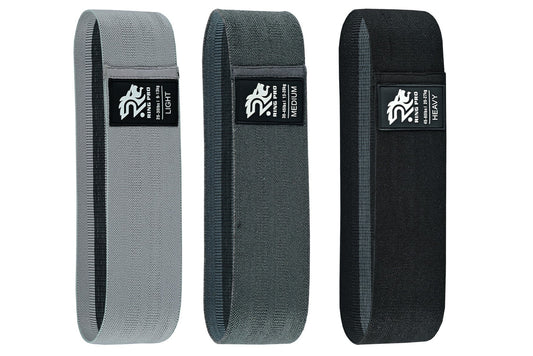 Ring Pro Booty Bands – Fabric Resistance Bands Set (Light, Medium & Heavy)