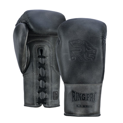 Ring Pro Boxing Gloves Lace-Up – Distressed Leather