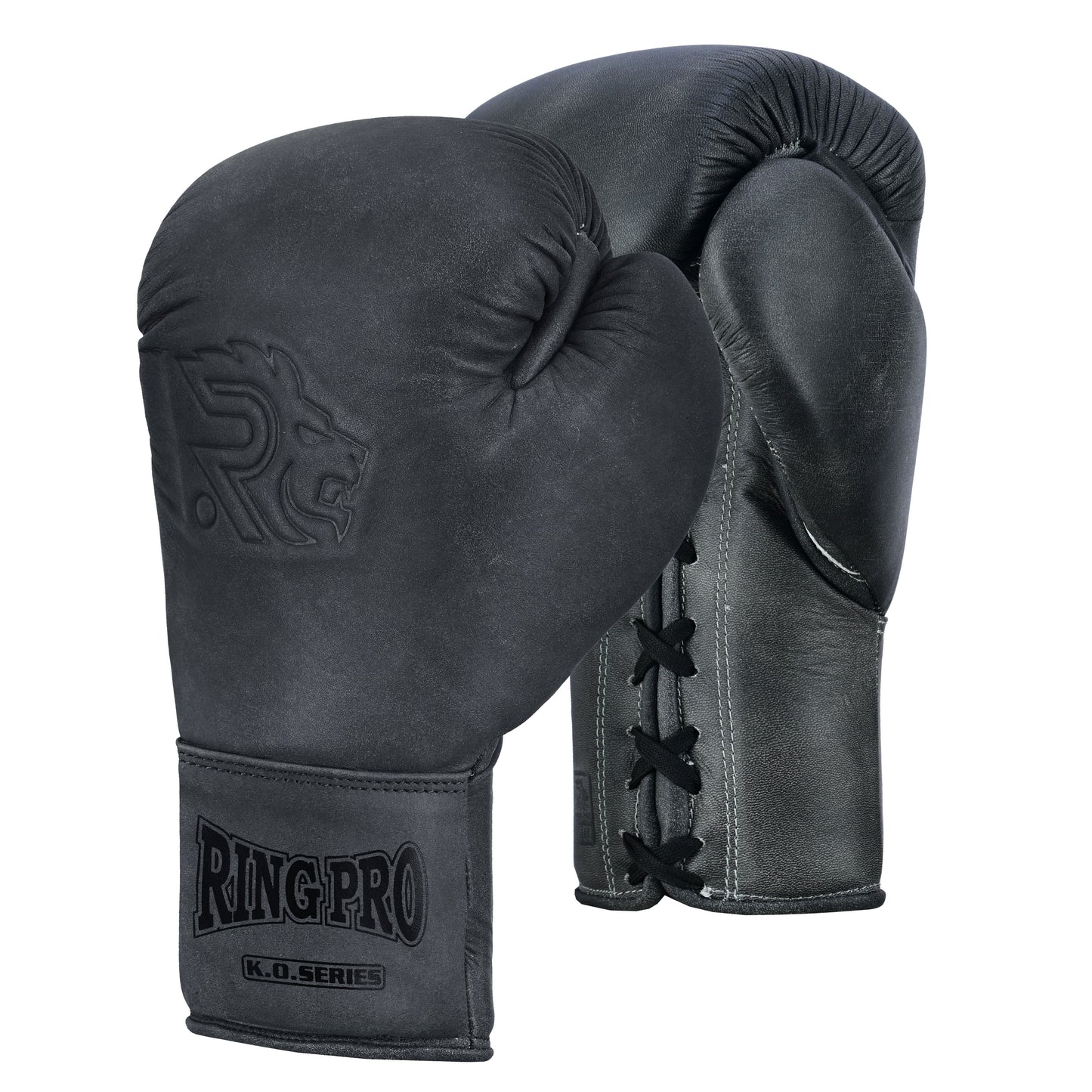 Ring Pro Boxing Gloves Lace-Up – Distressed Leather
