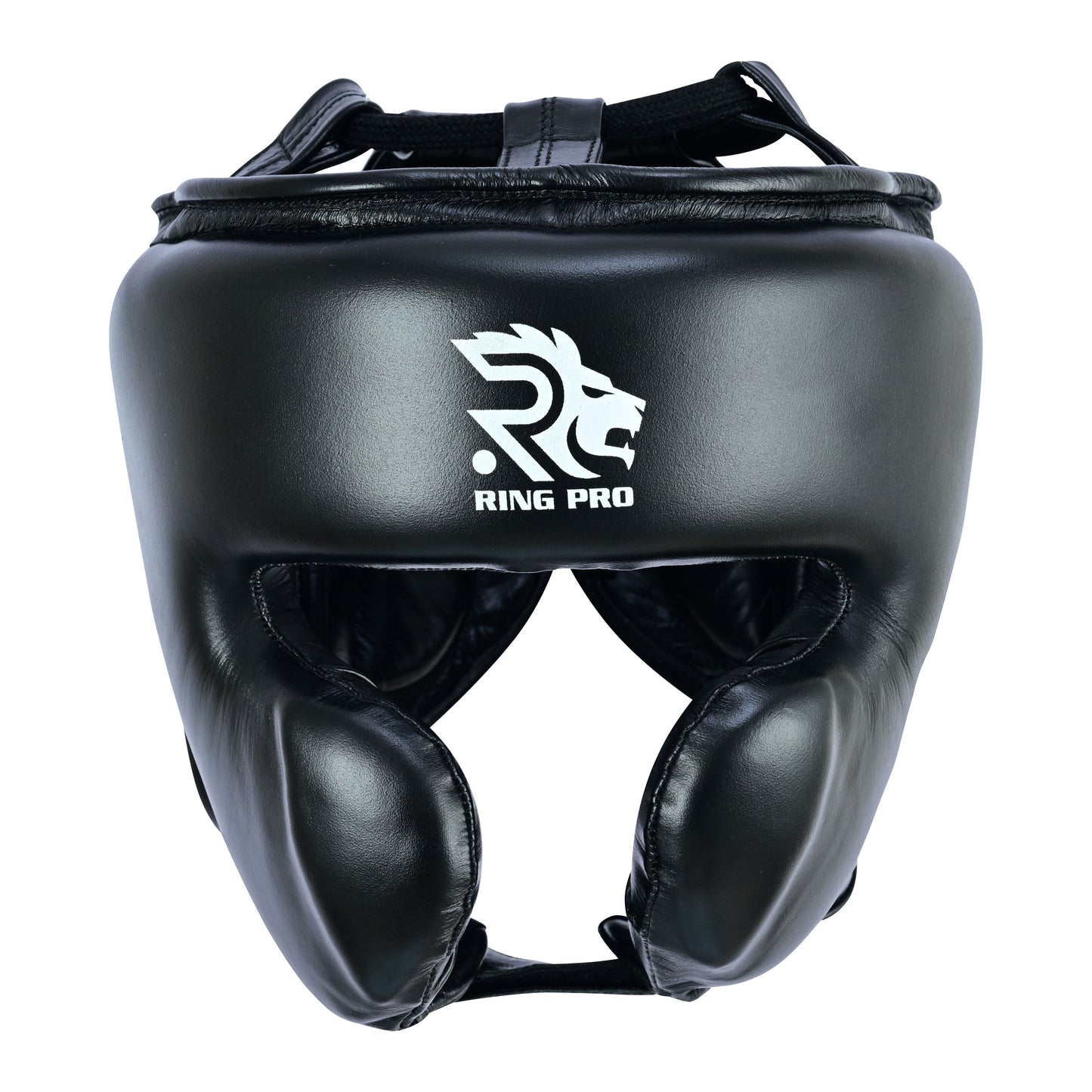 Aura 100 Series Genuine Leather Headgear – Lace-Up Closure Top & Back – Boxing & MMA Protective Gear
