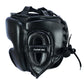 Aura 100 Series Genuine Leather Headgear – Lace-Up Closure Top & Back – Boxing & MMA Protective Gear