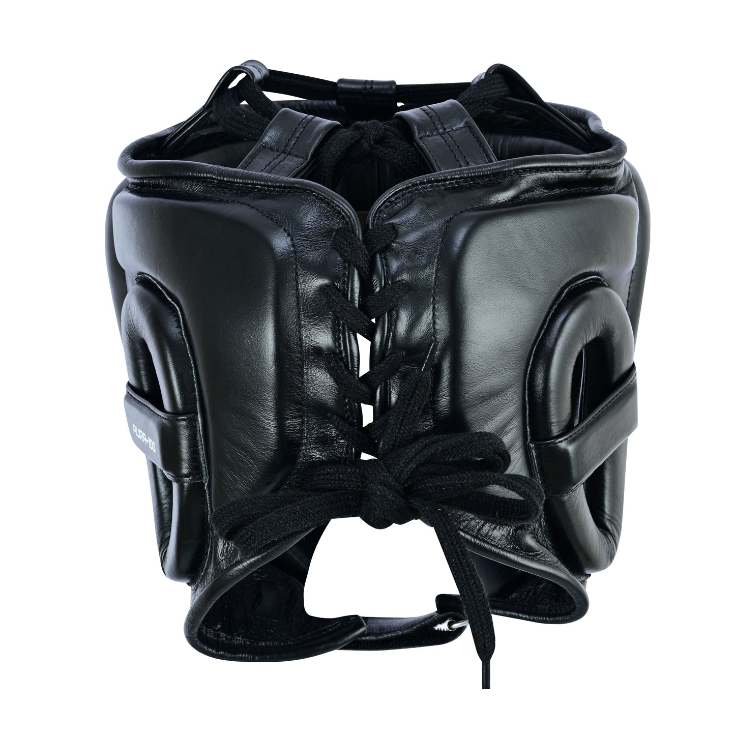 Aura 100 Series Genuine Leather Headgear – Lace-Up Closure Top & Back – Boxing & MMA Protective Gear