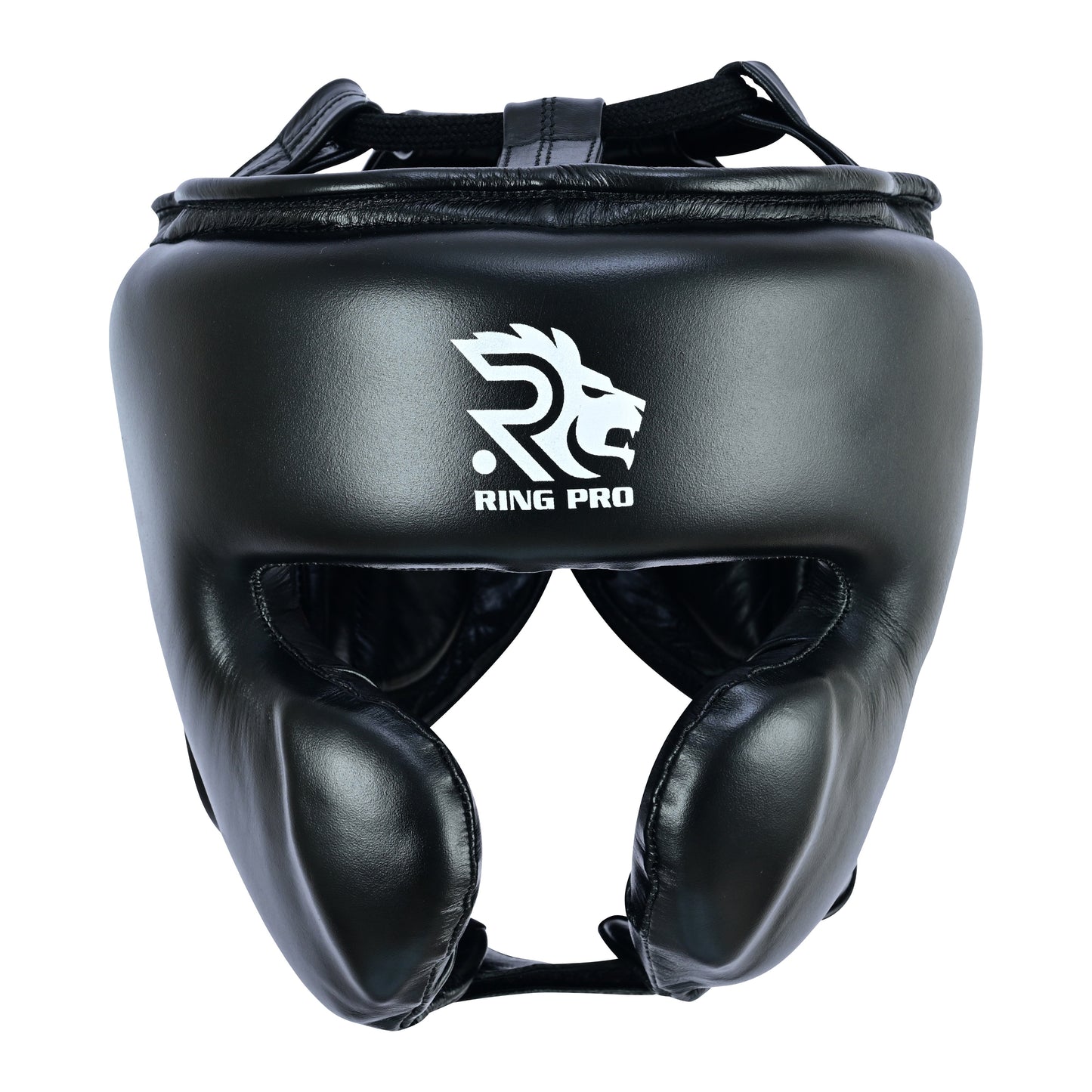 Aura 100 Series Genuine Leather Headgear – Lace-Up Closure Top & Back – Boxing & MMA Protective Gear