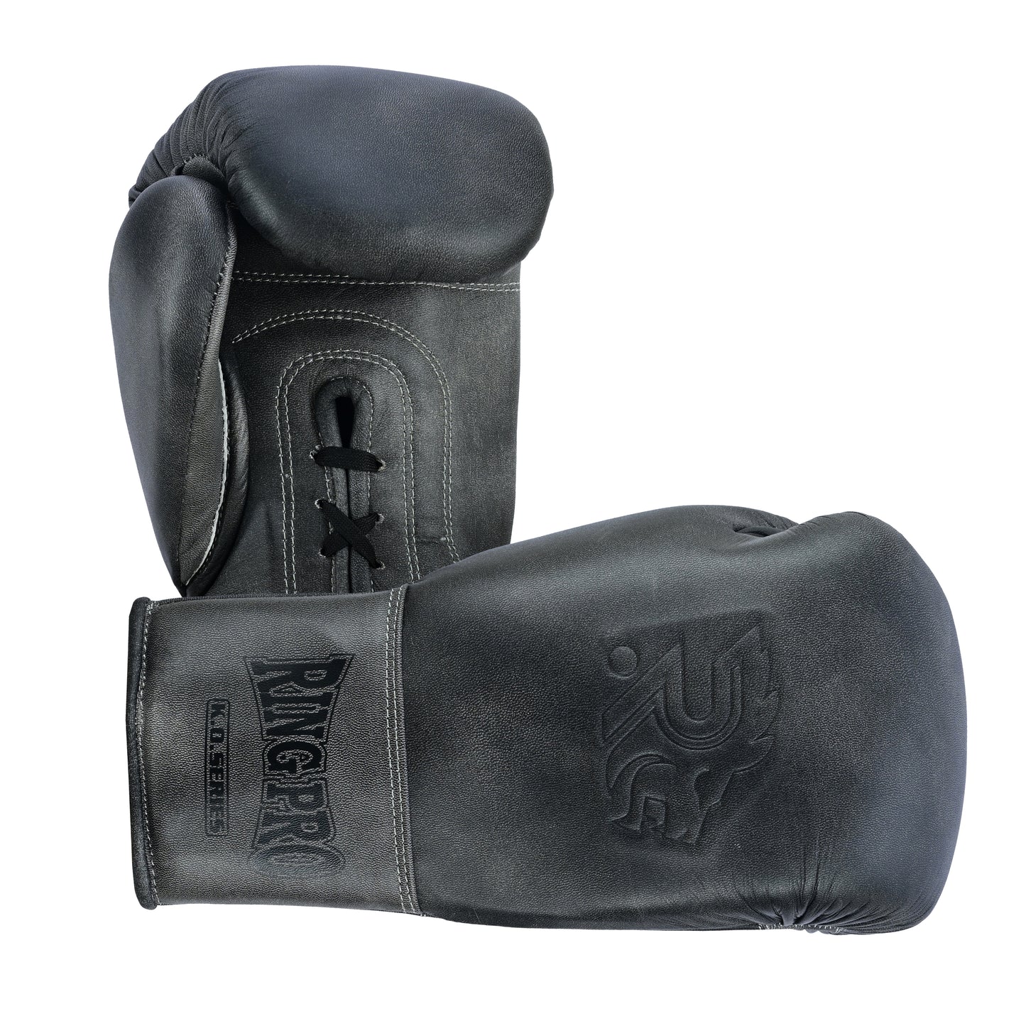 Ring Pro Boxing Gloves Lace-Up – Distressed Leather