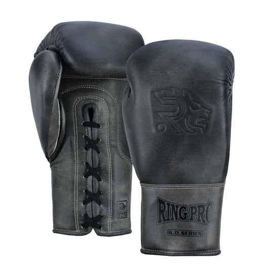 Ring Pro Boxing Gloves Lace-Up – Distressed Leather