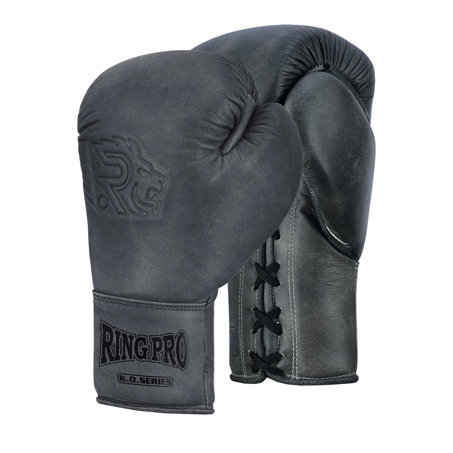 Ring Pro Boxing Gloves Lace-Up – Distressed Leather