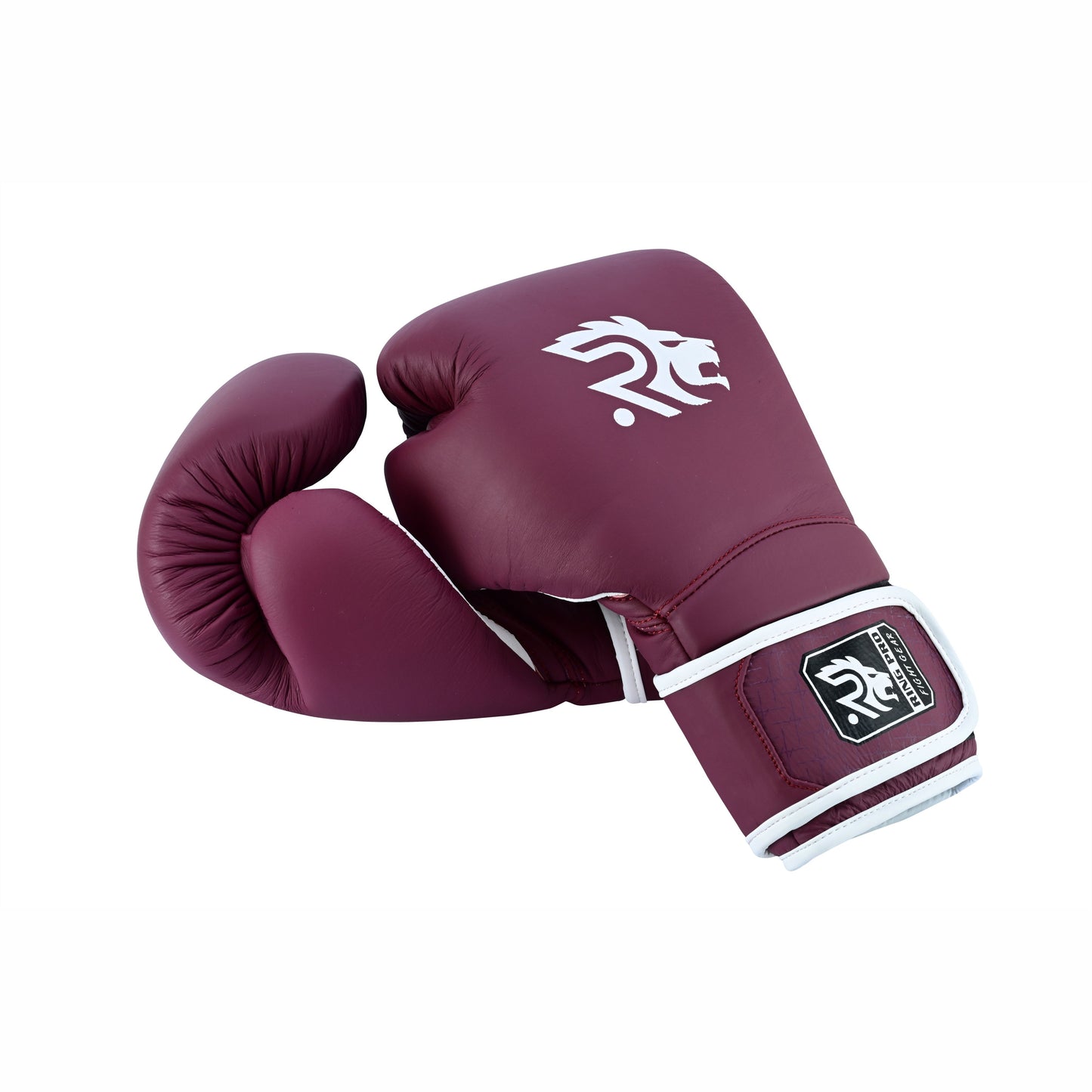 Ring Pro Boxing Gloves – Strap Style, Matte Cowhide Leather