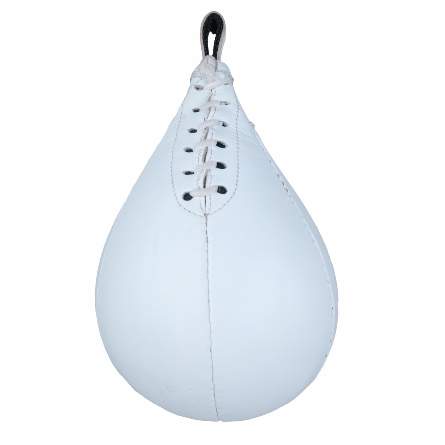 Ring Pro Speed Ball – Genuine Cowhide Leather, Air-Fillable (White & Black)