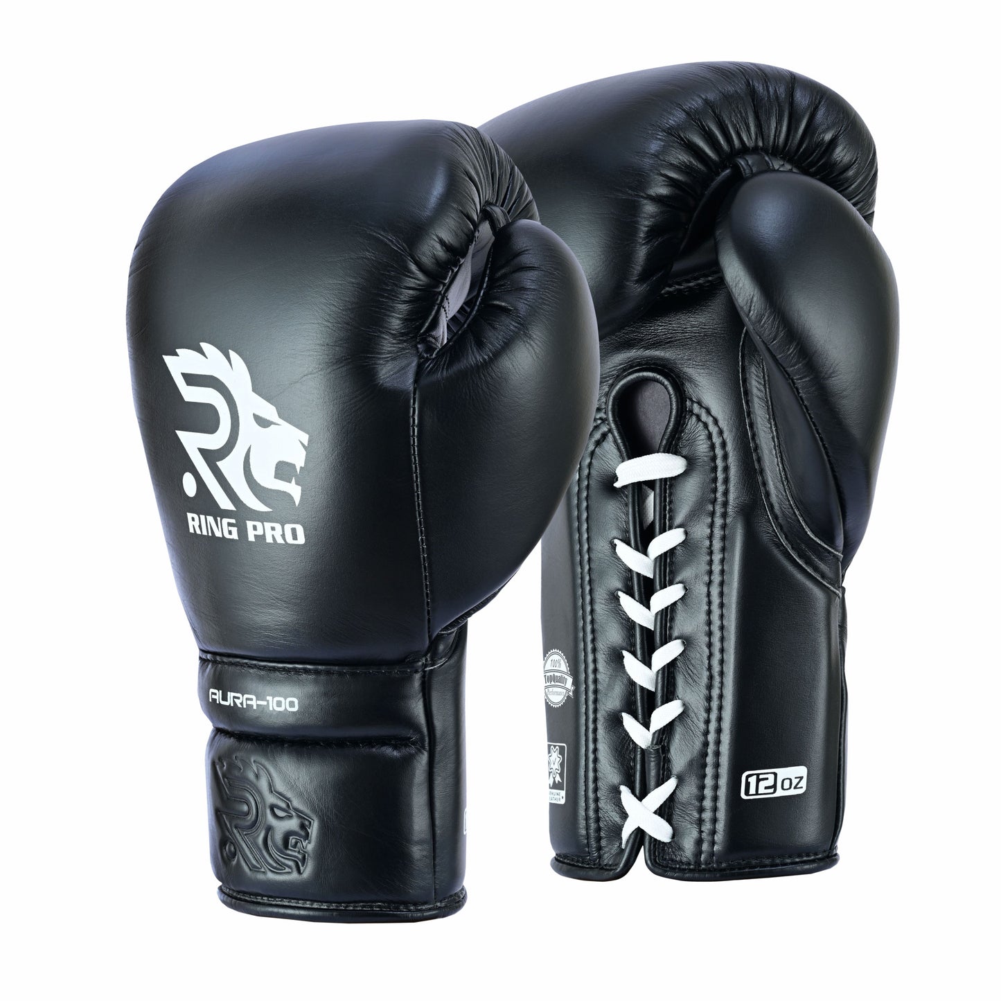Ring Pro Sports AURA-100 Series Boxing Gloves - Lace-up