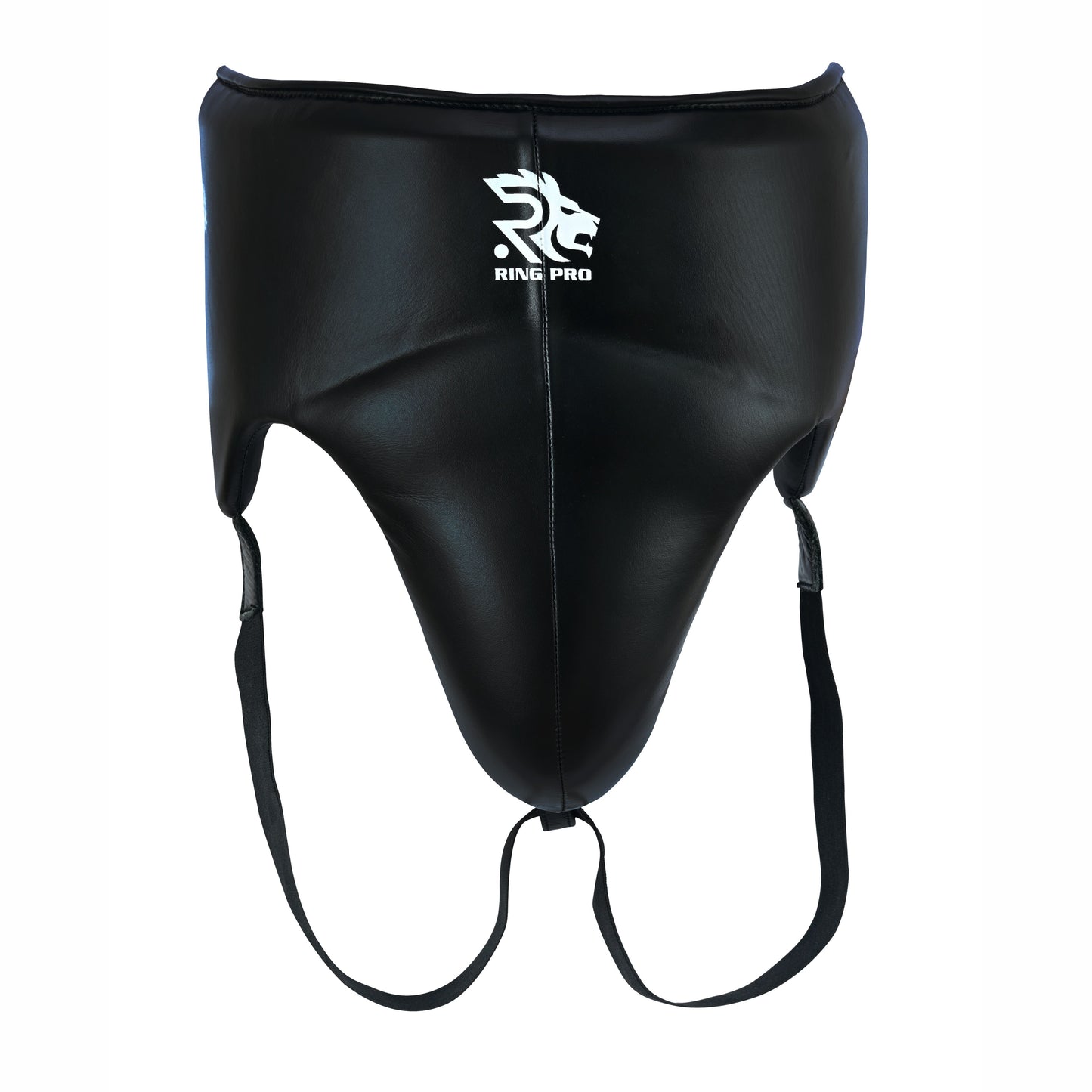Aura 100 Series Genuine Leather Groin Guard – Lace-Up Closure Top & Back – Boxing & MMA