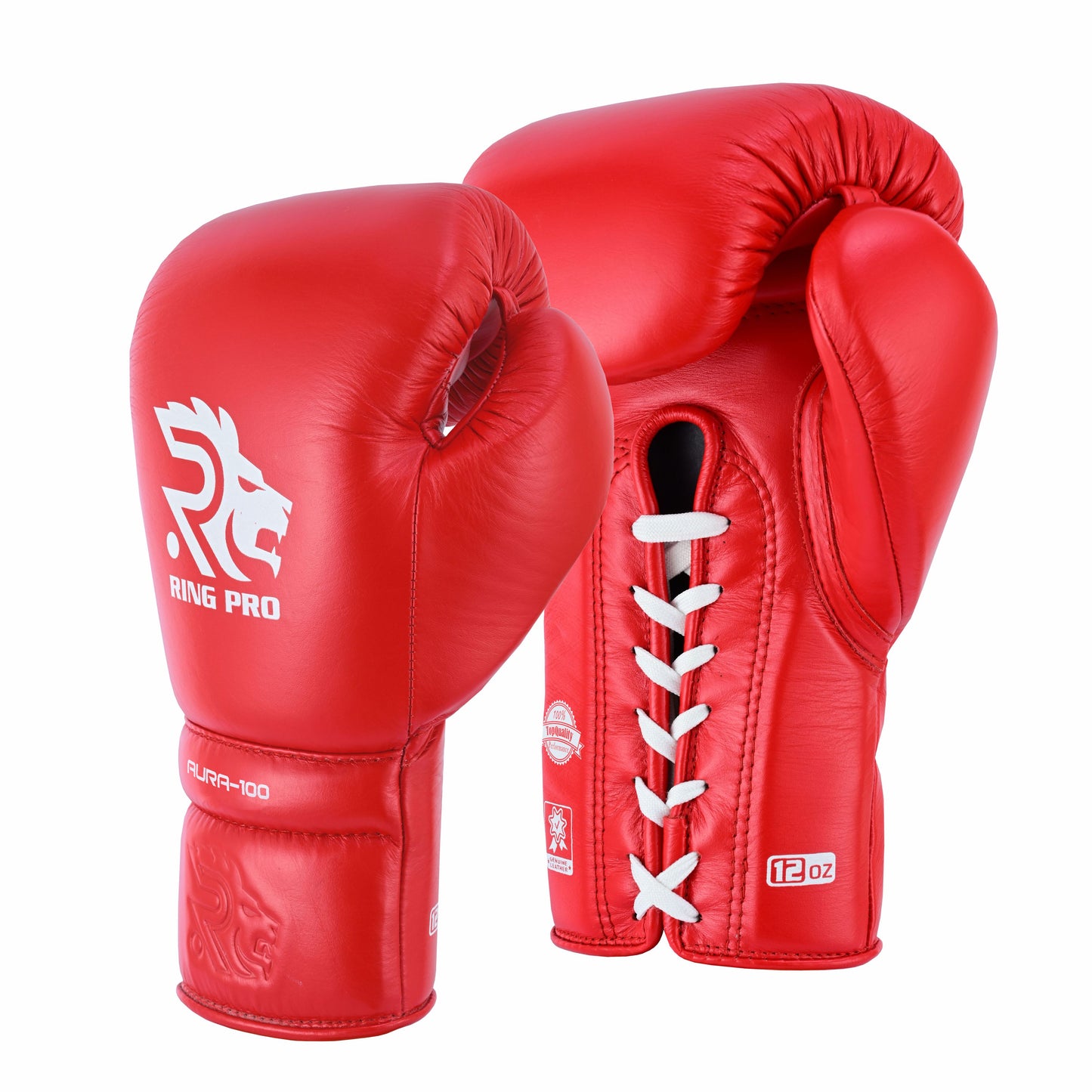 Ring Pro Sports AURA-100 Series Boxing Gloves - Lace-up